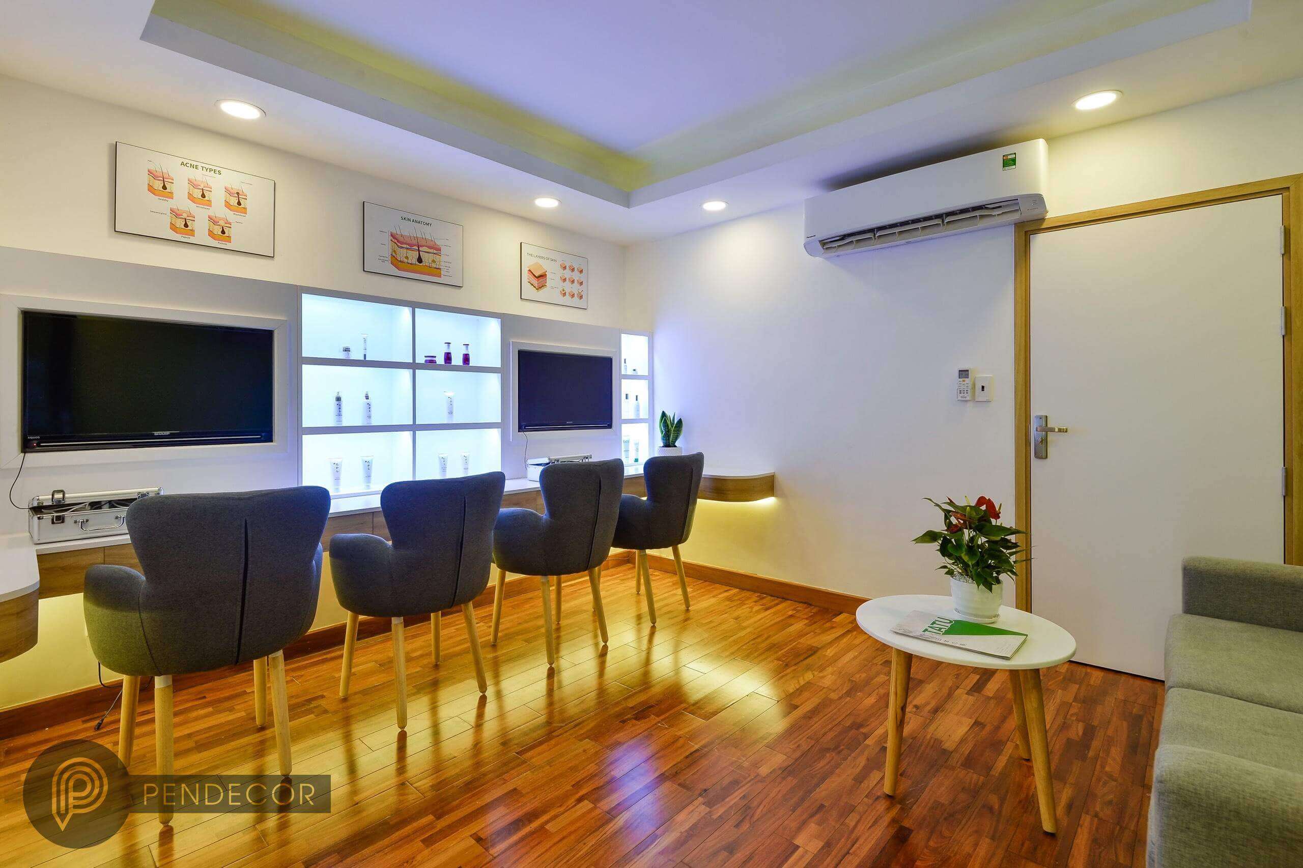 Thiết kế shop Spa - Comestic Tatu