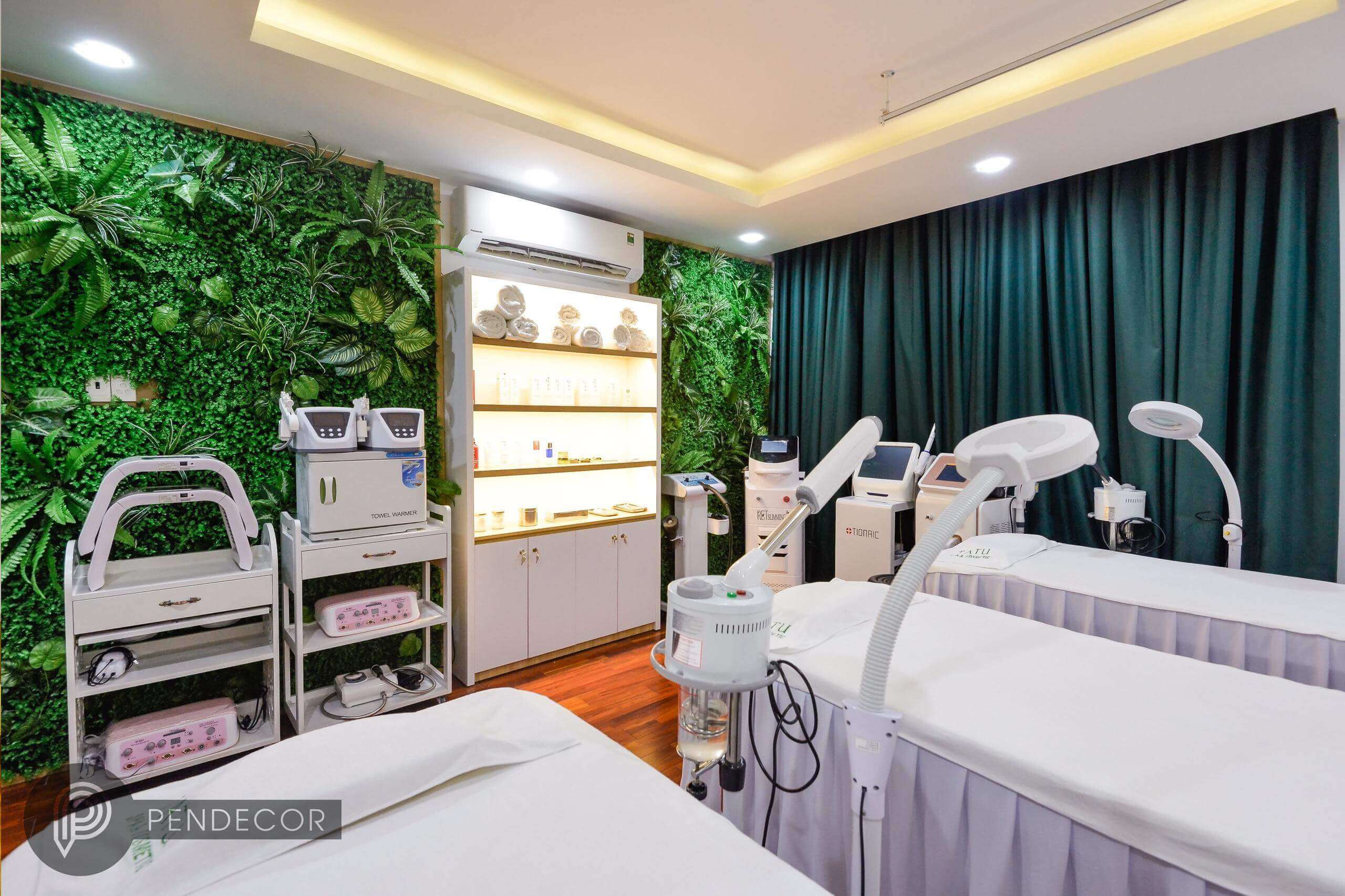 Thiết kế shop Spa - Comestic Tatu