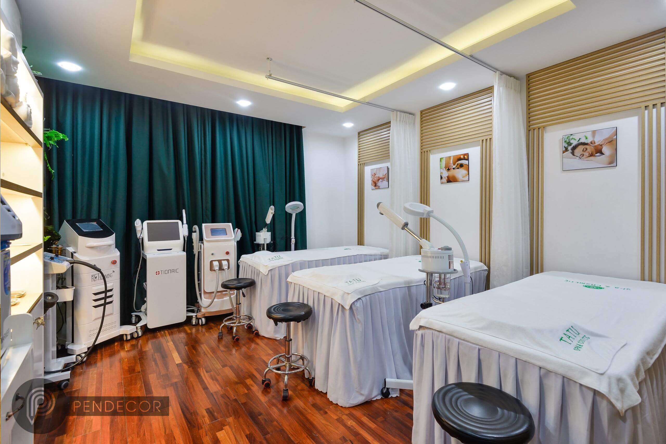 Thiết kế shop Spa - Comestic Tatu