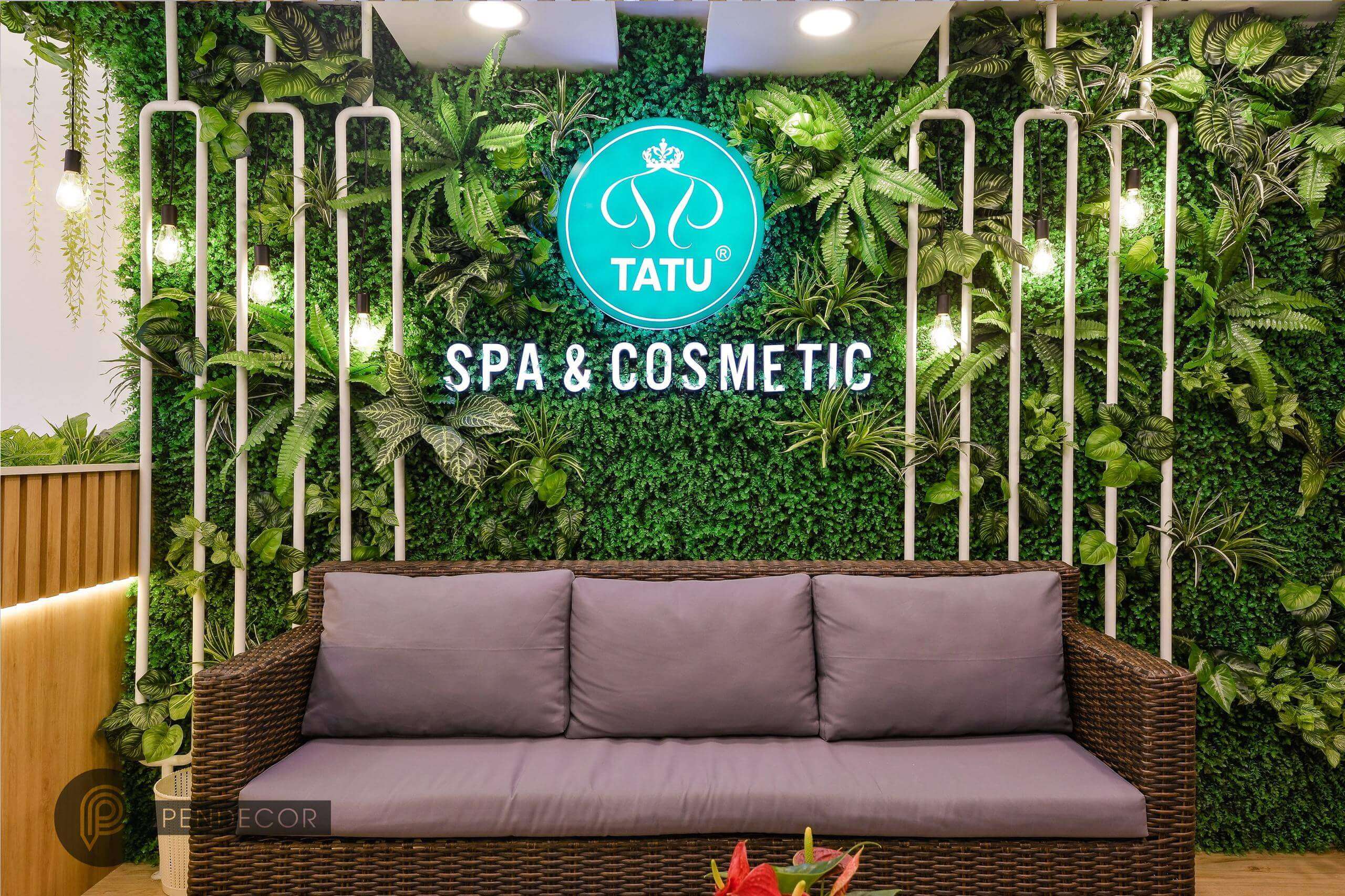 Thiết kế shop Spa - Comestic Tatu