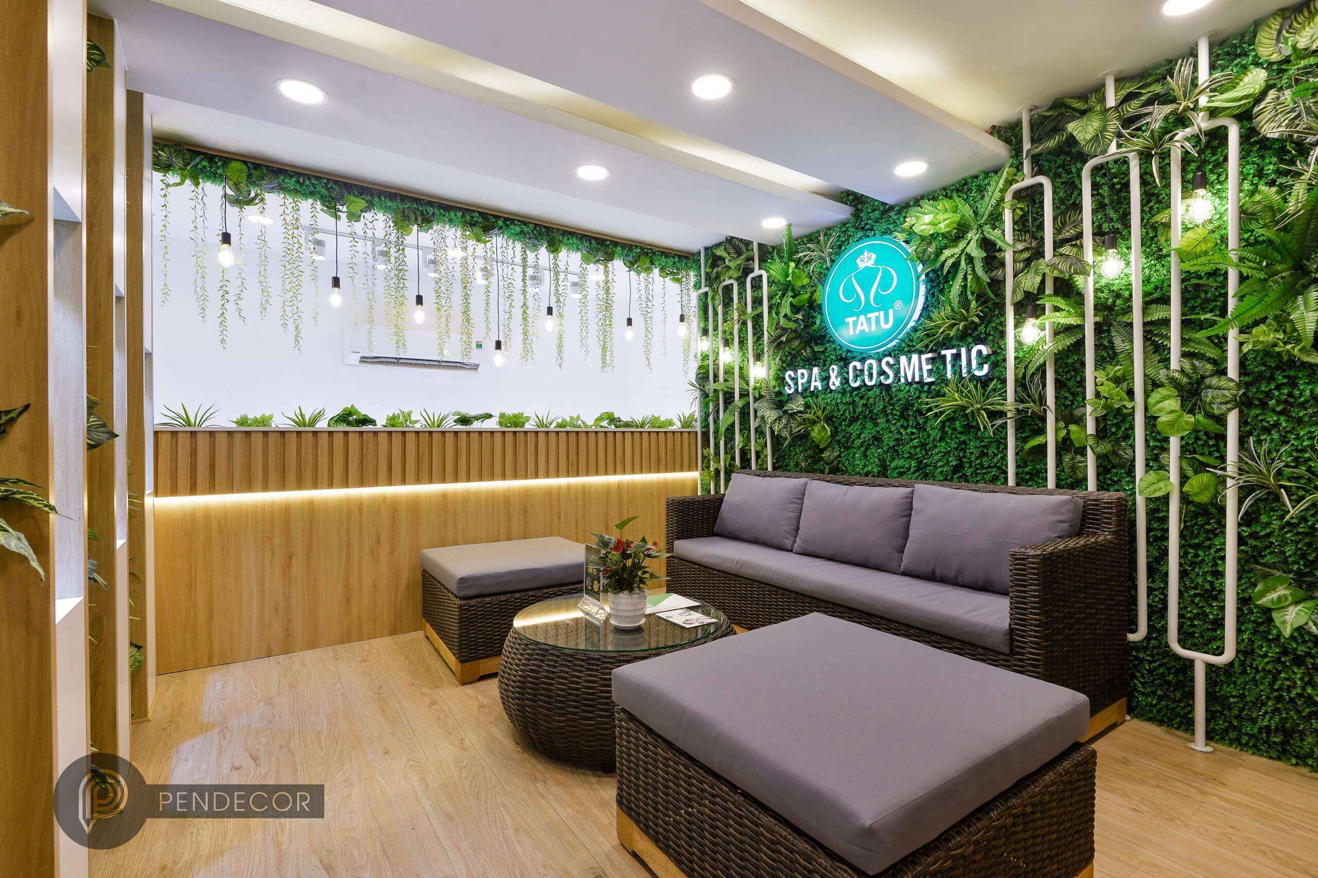 Thiết kế shop Spa - Comestic Tatu