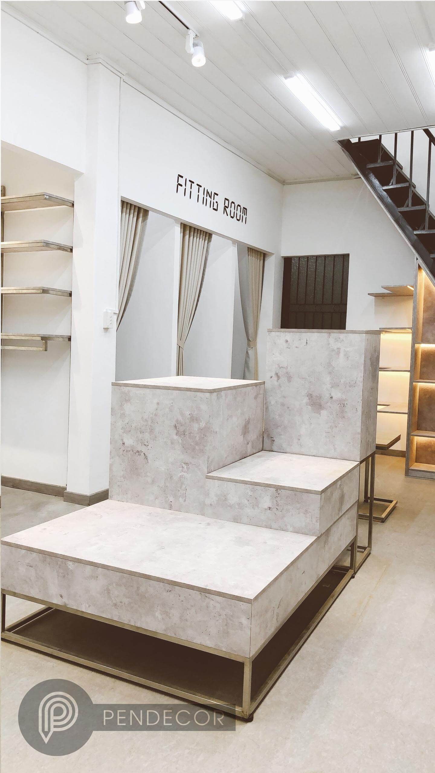 Thi công shop thời trang nam T3L - Gò Vấp