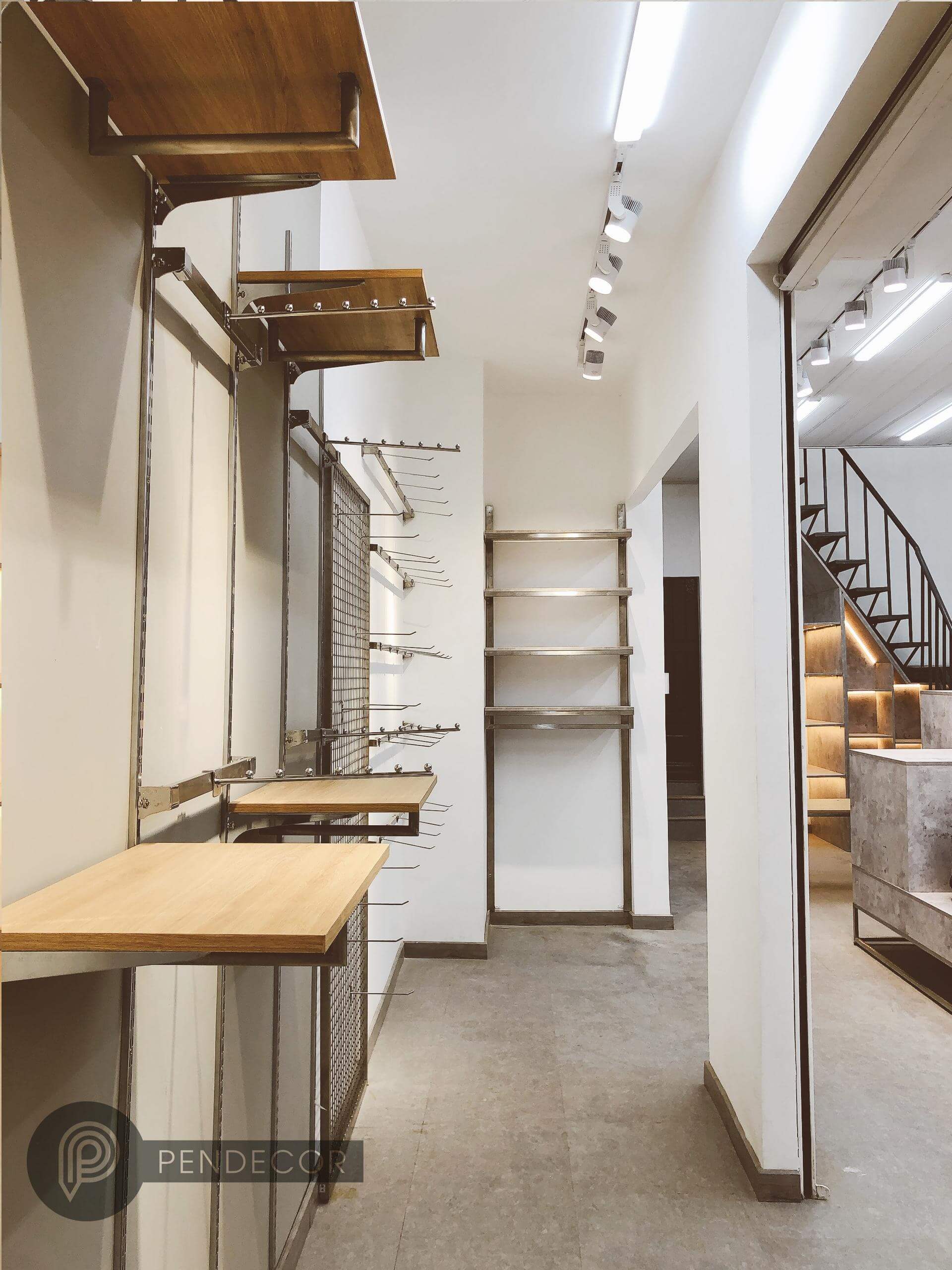 Thi công shop thời trang nam T3L - Gò Vấp