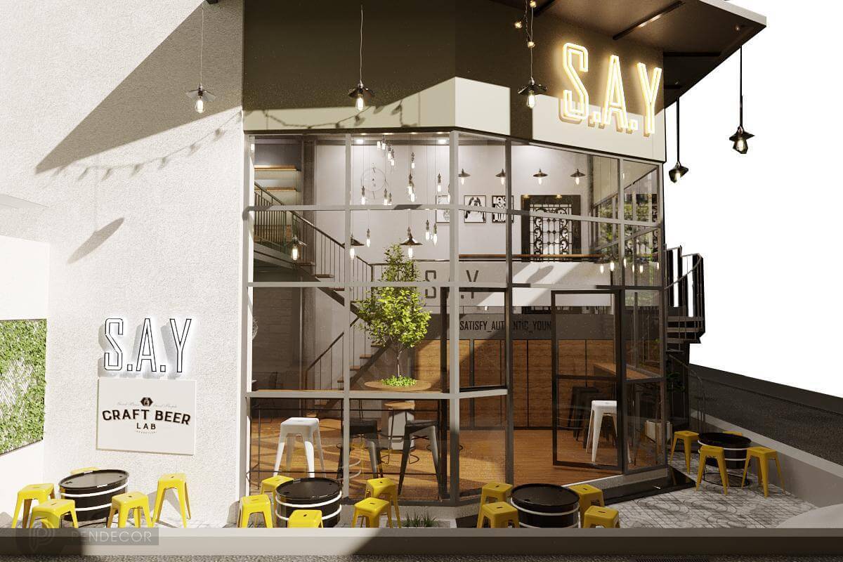 Thi Công Quán Say Craft Beer Lab