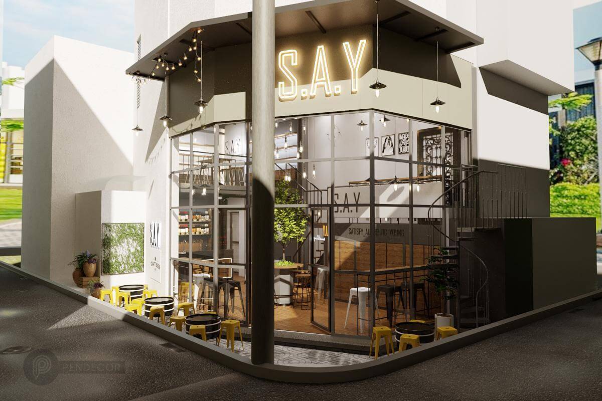 Thi Công Quán Say Craft Beer Lab