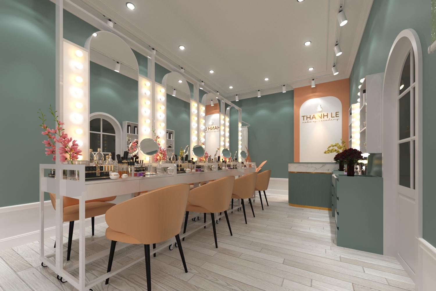 Thiết Kế Shop Studio Make Up Thanh Le