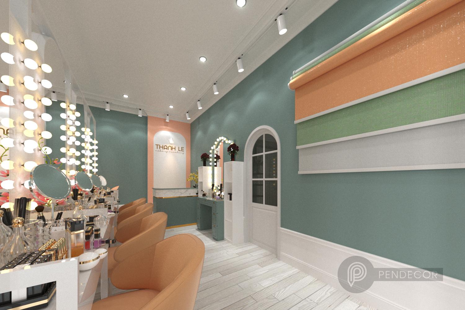 Thiết Kế Shop Studio Make Up Thanh Le