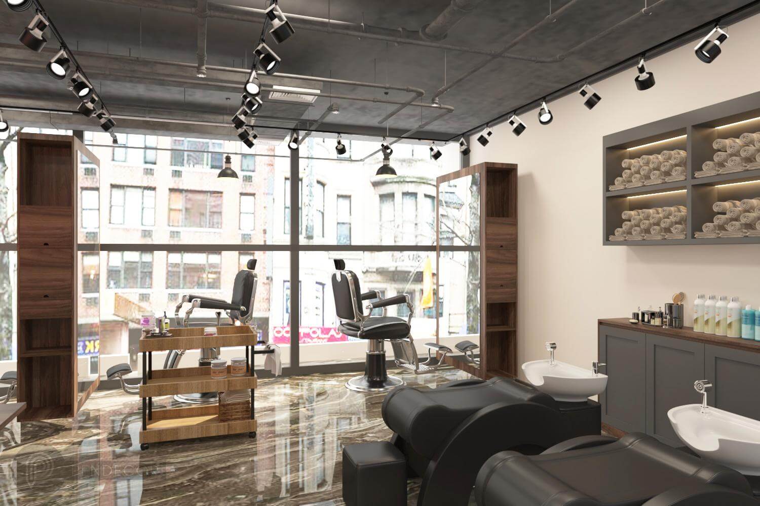 Thiết Kế Barber Shop Alan