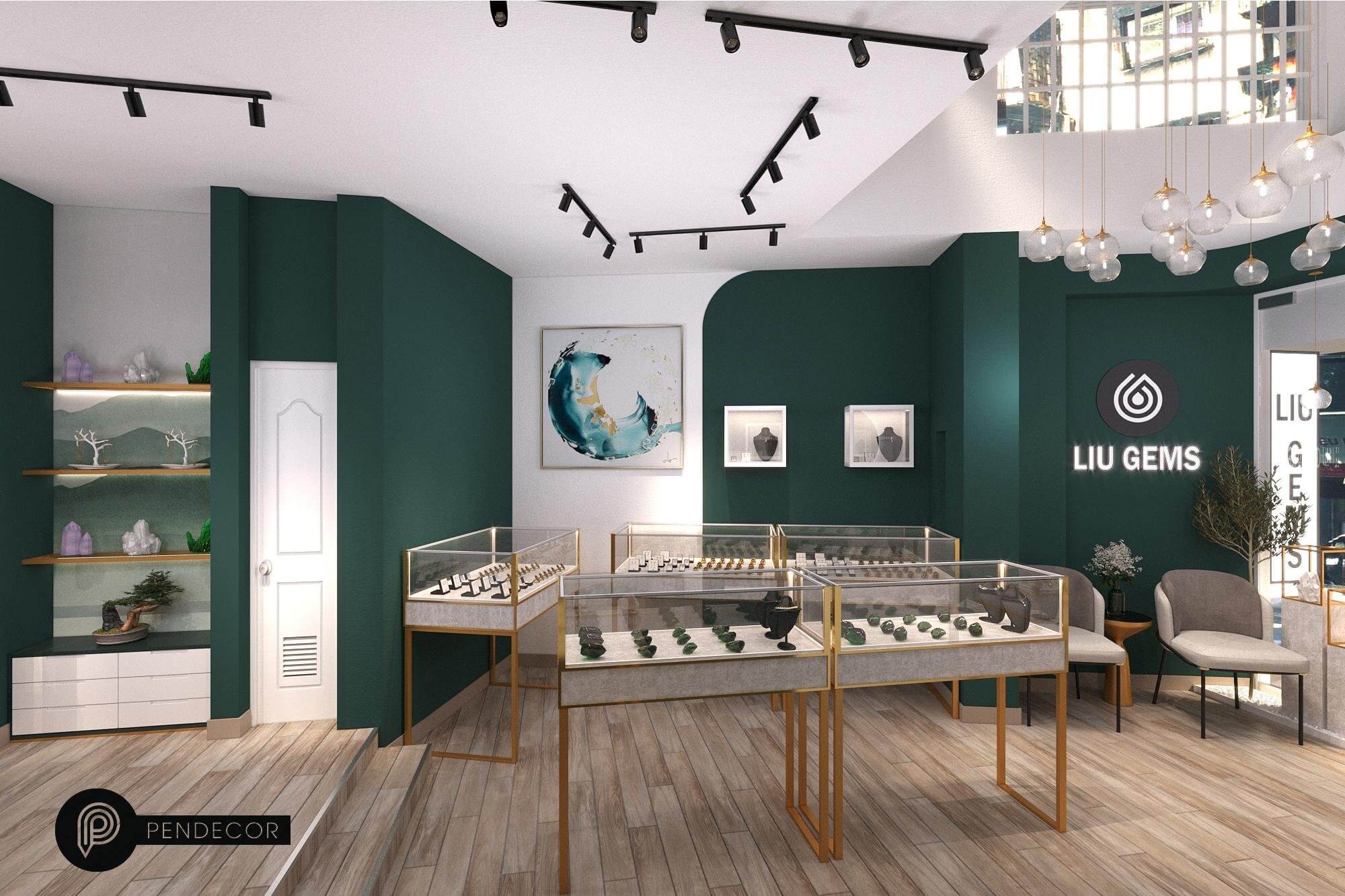 Thiết Kế Shop Phụ Kiện Liu Gems