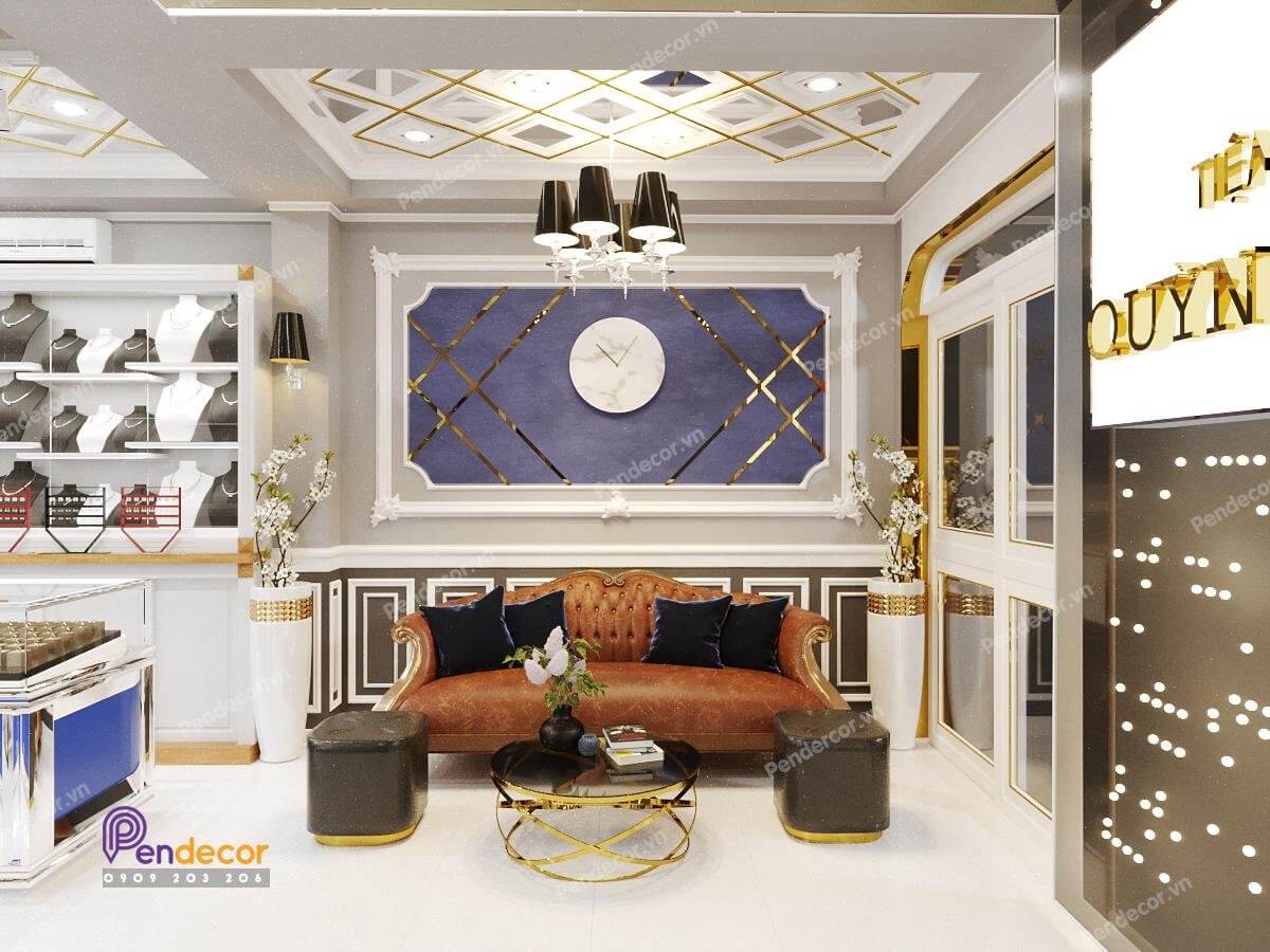 Thiết Kế Tiệm Vàng Quỳnh Thảo