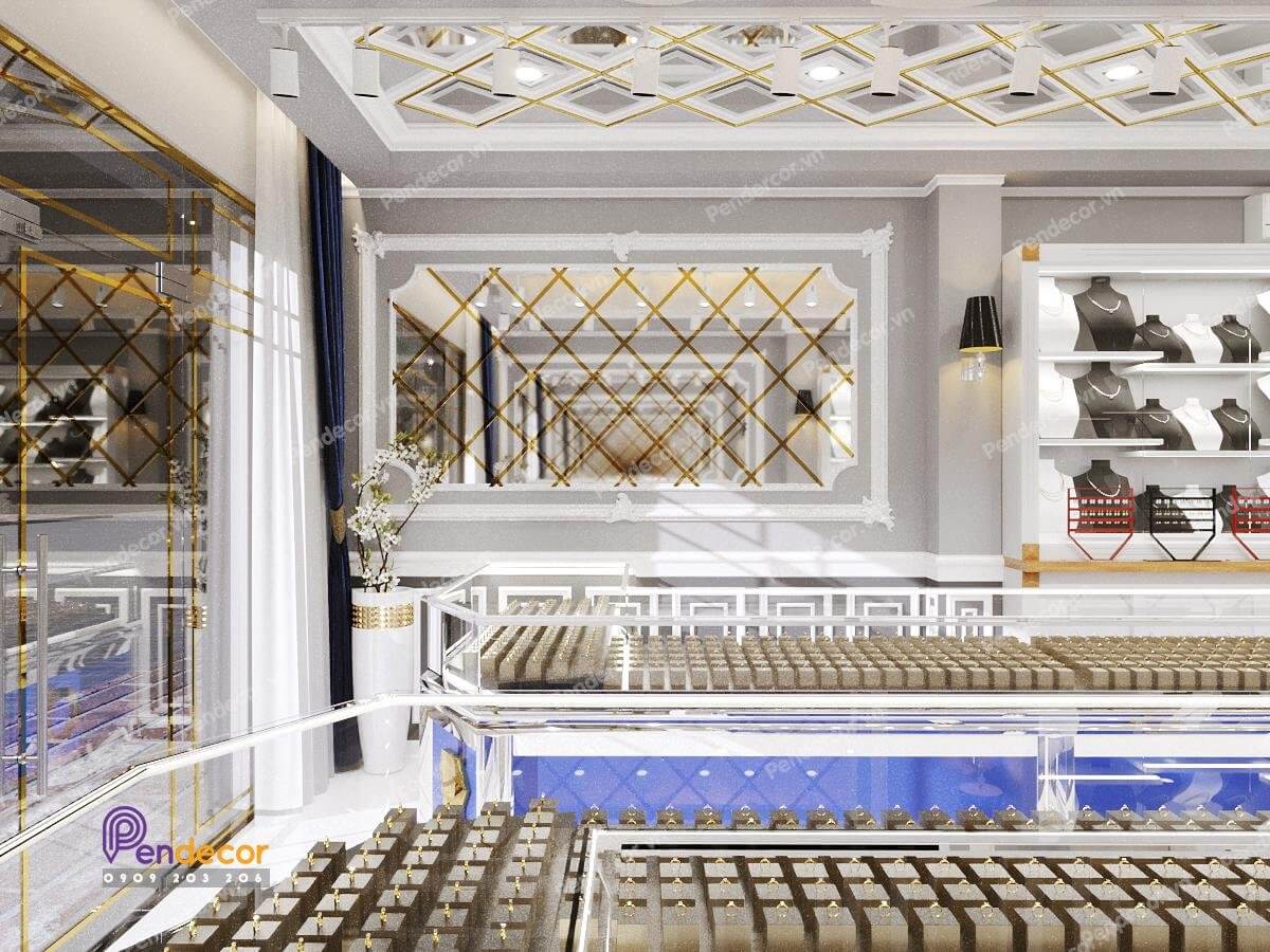 Thiết Kế Tiệm Vàng Quỳnh Thảo