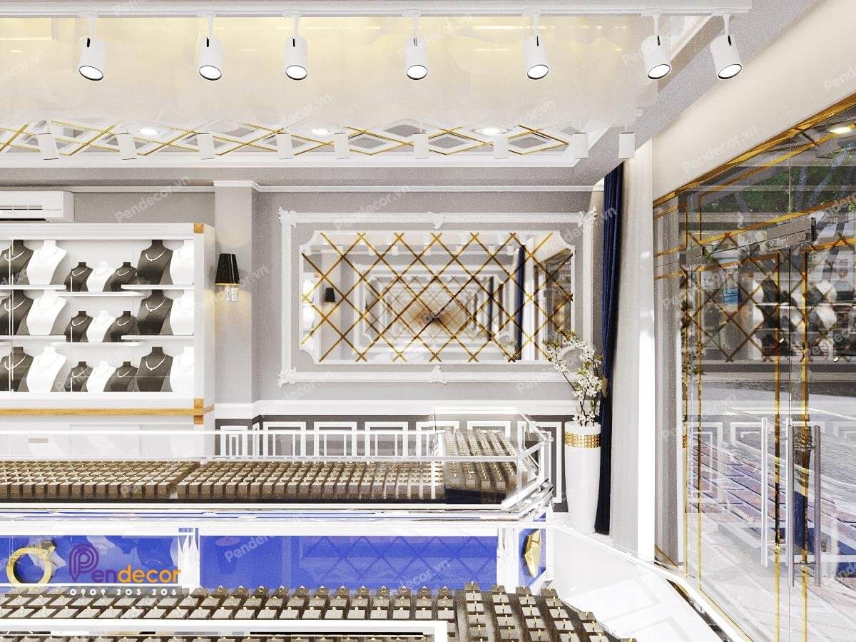 Thiết Kế Tiệm Vàng Quỳnh Thảo