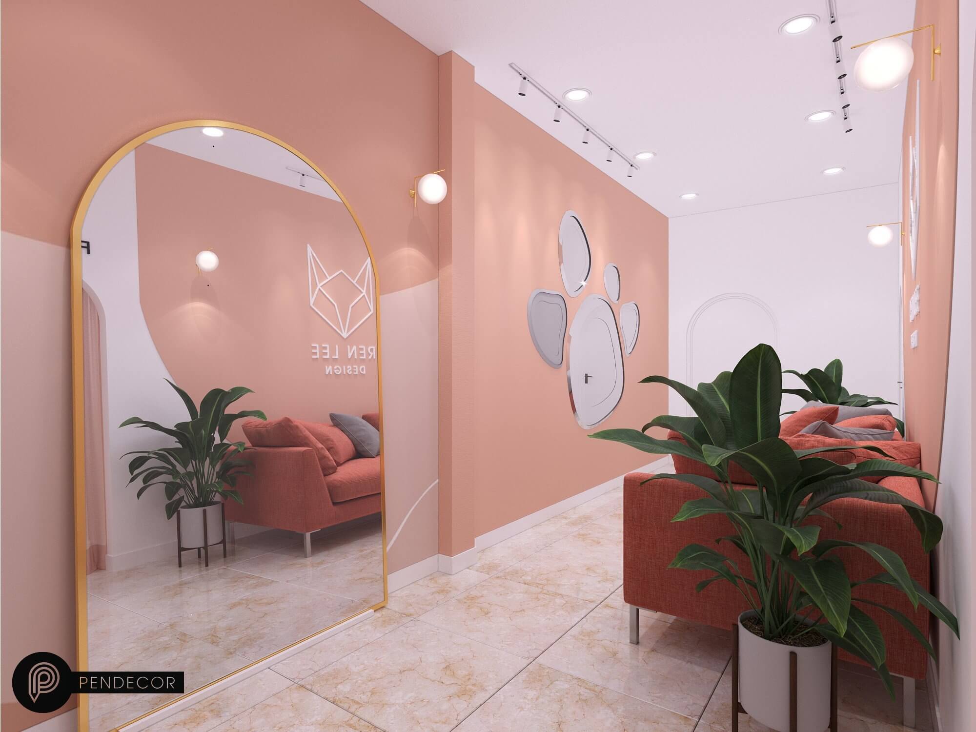 Thiết Kế Shop Thời Trang Nữ Ren Lee Design