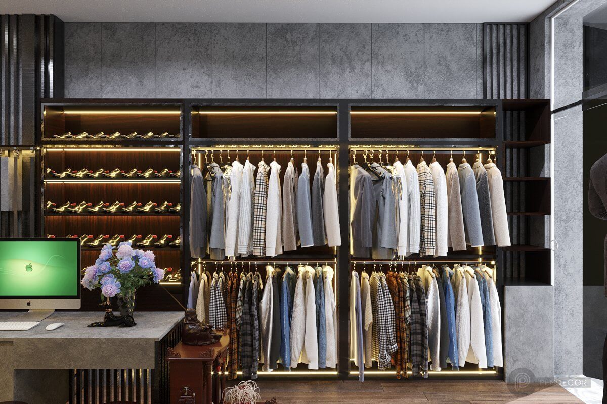Thiết Kế Shop Thời Trang Nam Icon Store