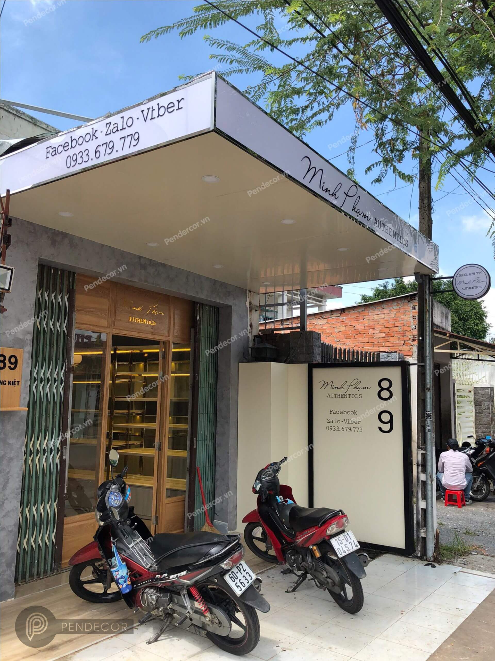 Thi Công Shop Chăn Ga Gối Đệm Nhật Bản Minh Phạm Authentics