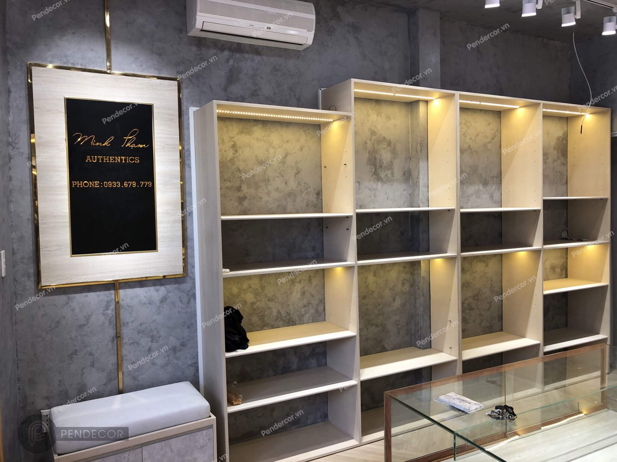 Thi Công Shop Chăn Ga Gối Đệm Nhật Bản Minh Phạm Authentics