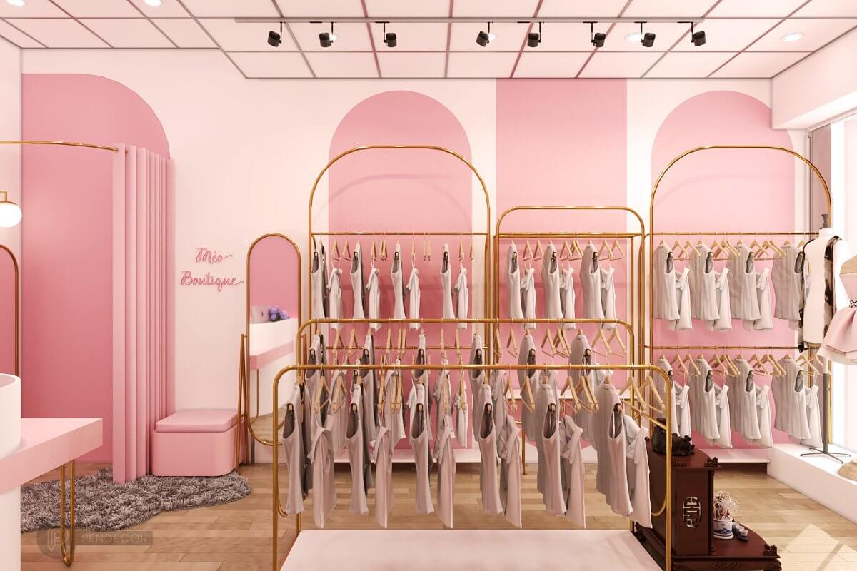 Thiết Kế Shop Thời Trang Nữ Mèo Boutique