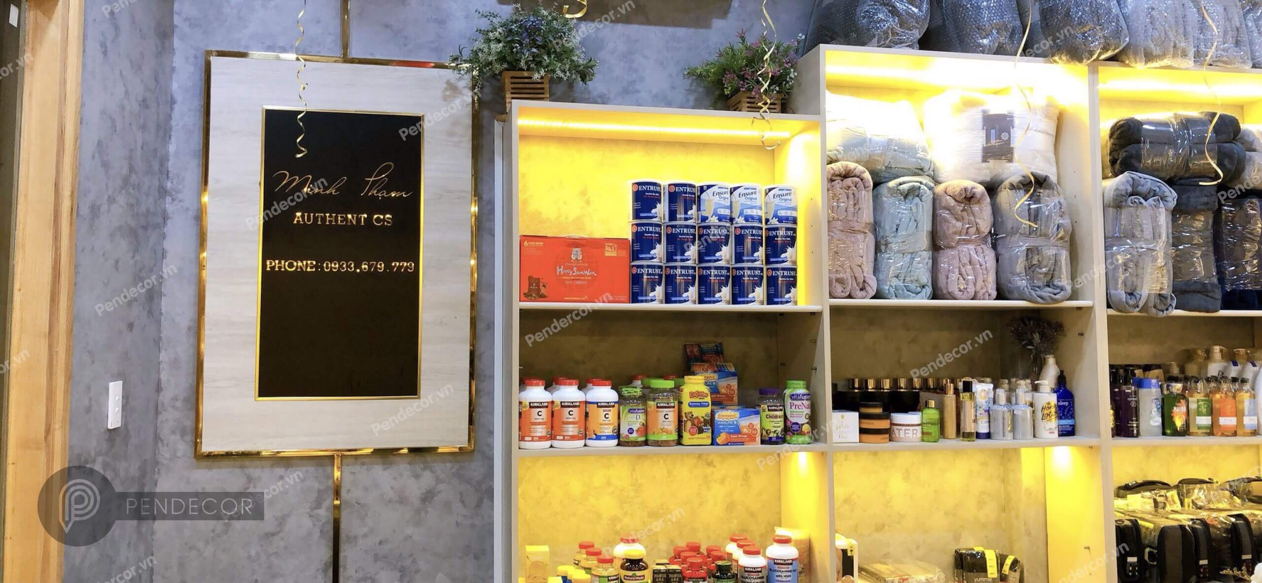 Thi Công Shop Chăn Ga Gối Đệm Nhật Bản Minh Phạm Authentics