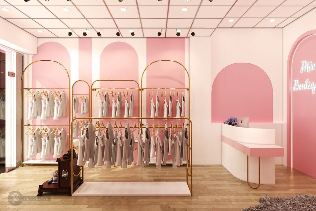 Thiết Kế Shop Thời Trang Nữ Mèo Boutique