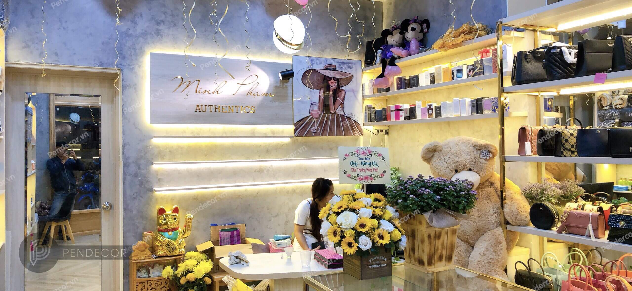 Thi Công Shop Chăn Ga Gối Đệm Nhật Bản Minh Phạm Authentics