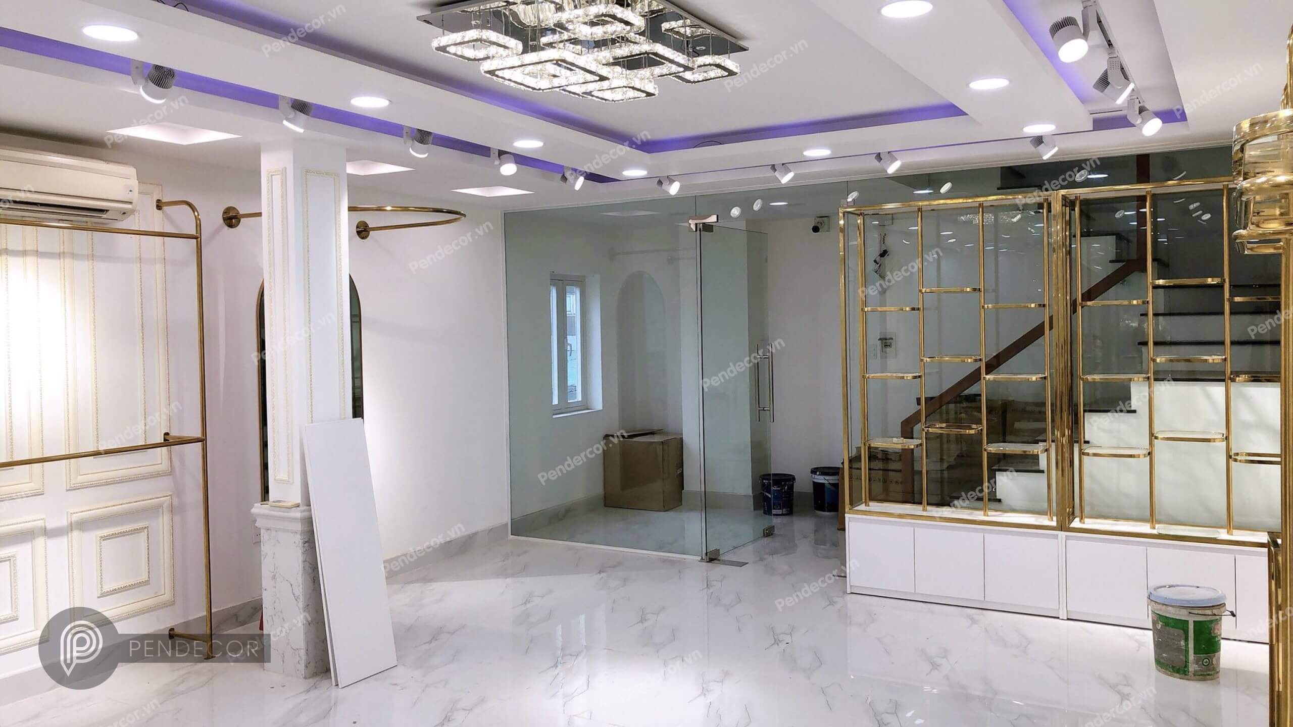 Thiết Kế Shop Thời Trang Nữ Ngân Châu