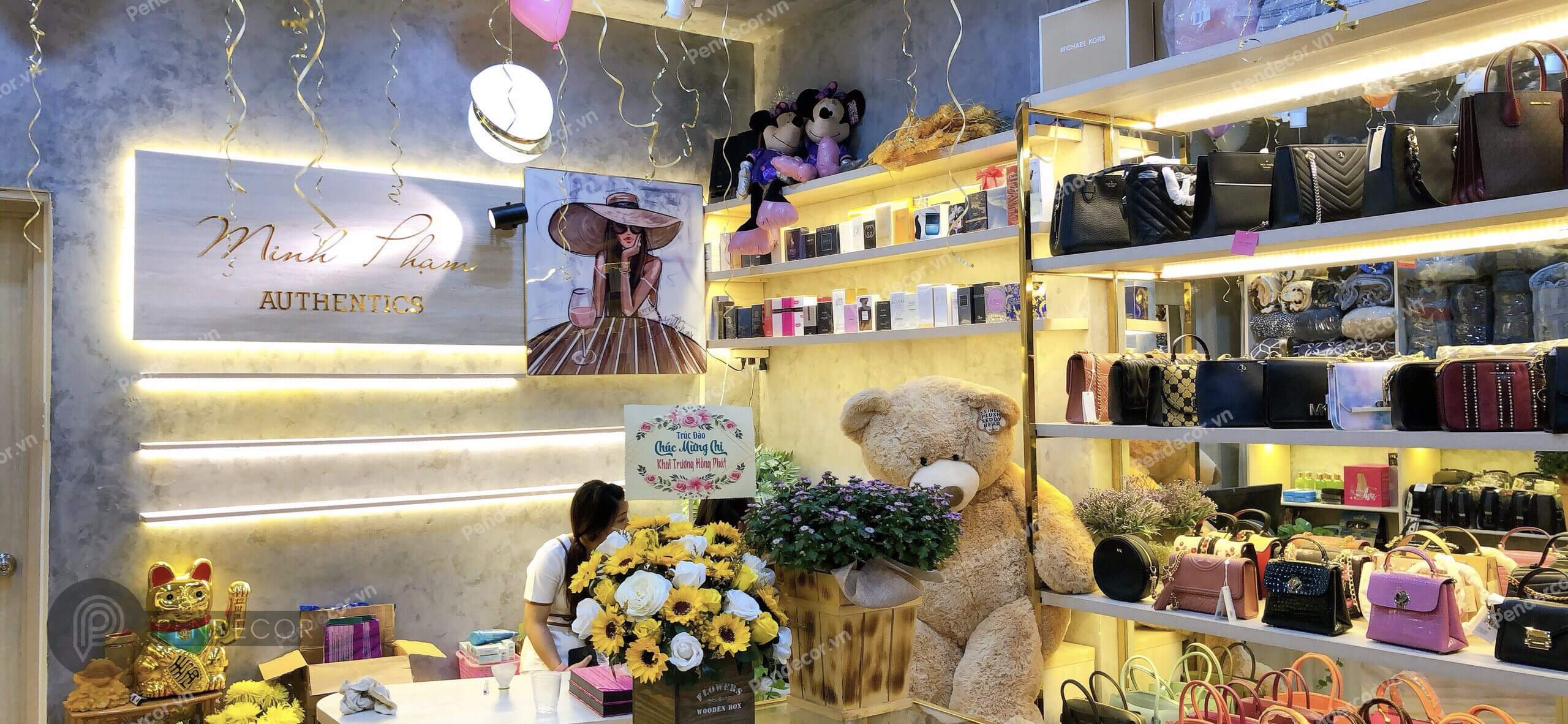 Thi Công Shop Chăn Ga Gối Đệm Nhật Bản Minh Phạm Authentics
