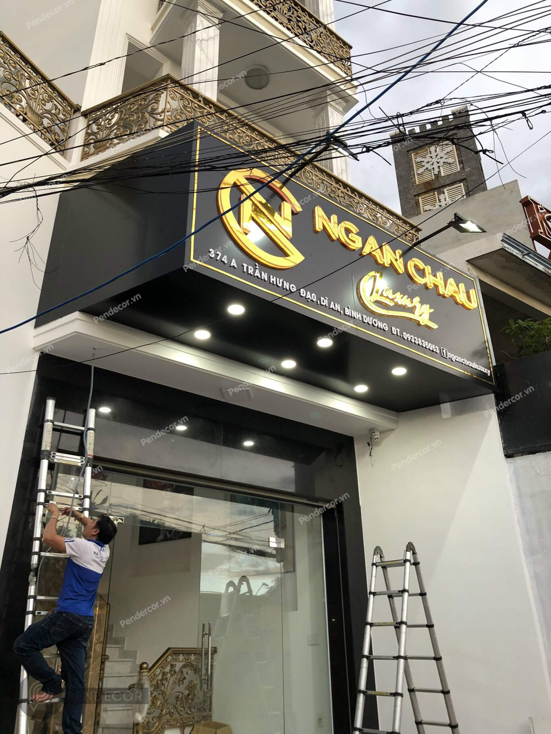 Thiết Kế Shop Thời Trang Nữ Ngân Châu