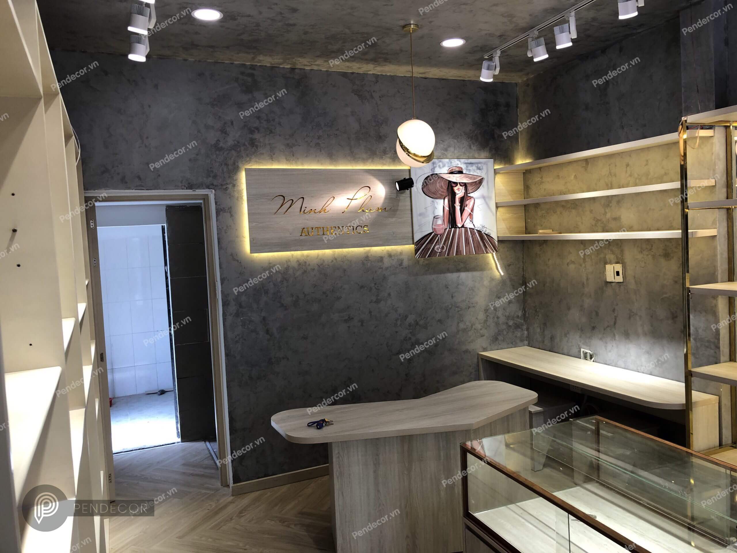 Thi Công Shop Chăn Ga Gối Đệm Nhật Bản Minh Phạm Authentics