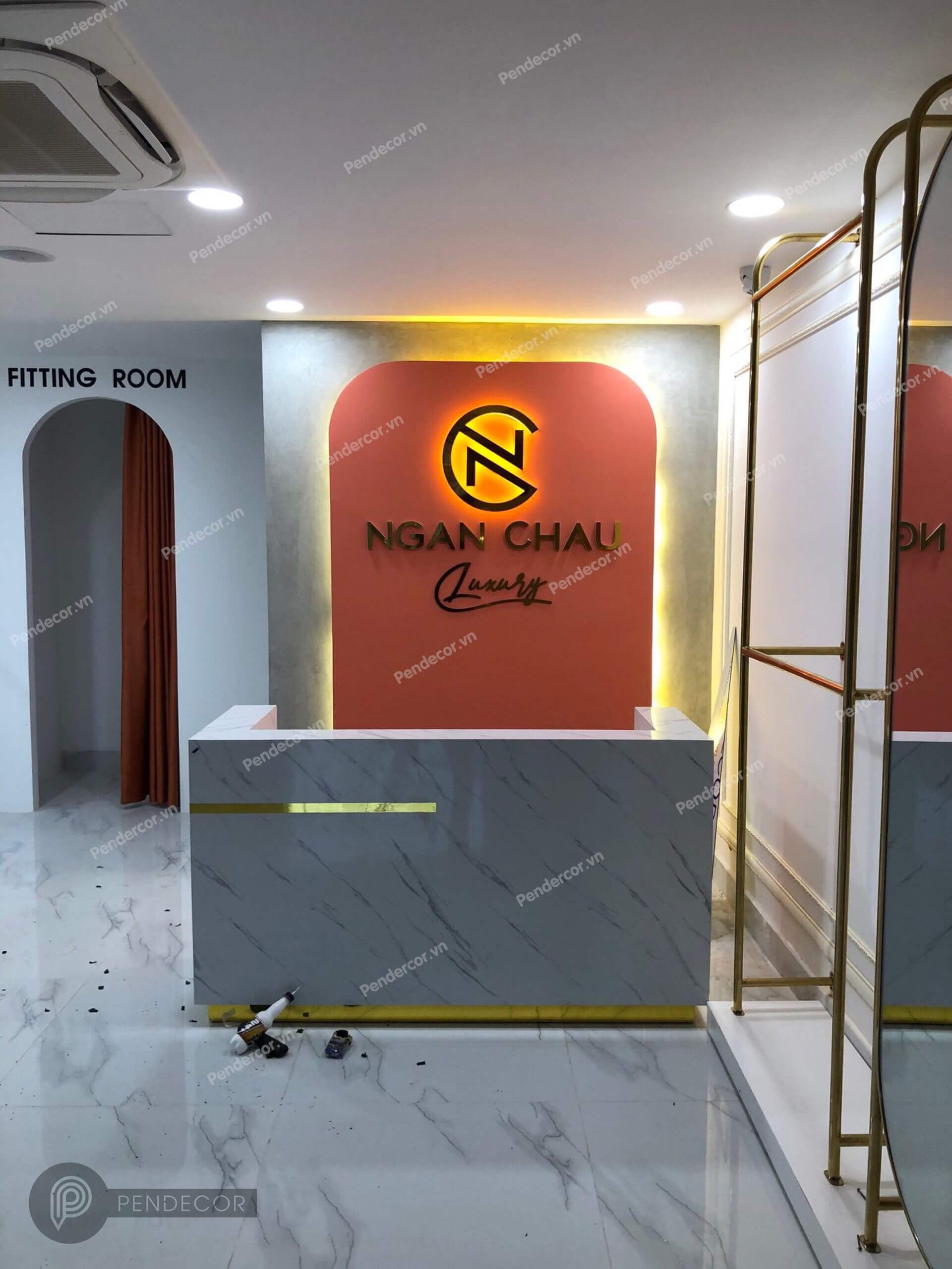 Thiết Kế Shop Thời Trang Nữ Ngân Châu