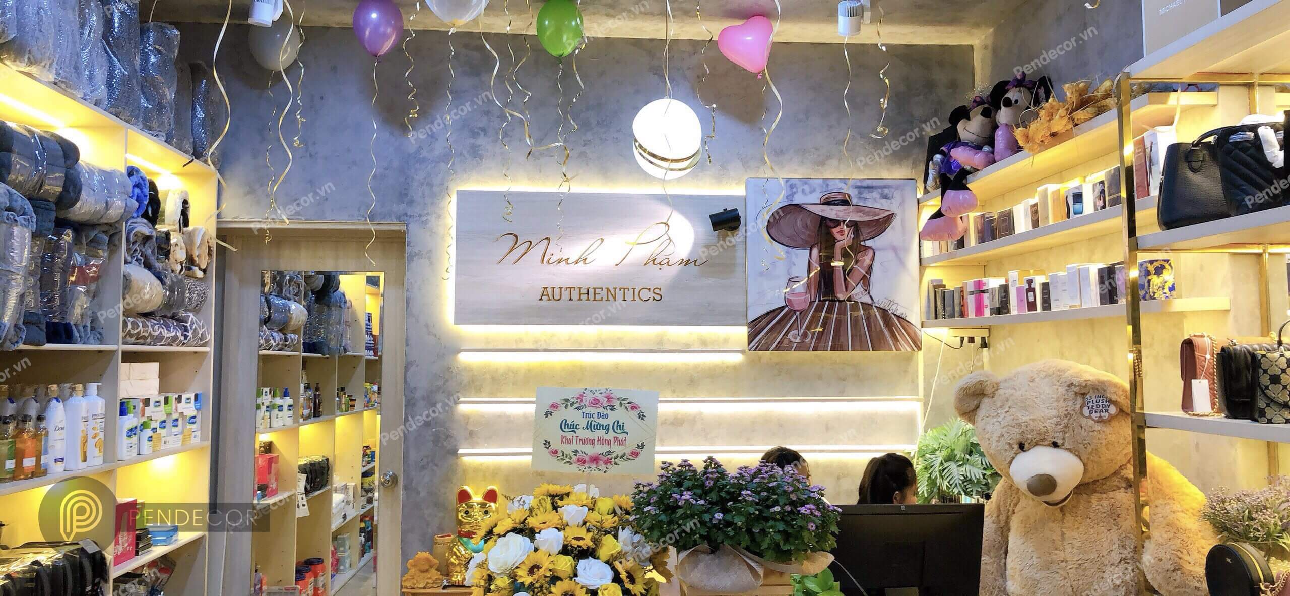 Thi Công Shop Chăn Ga Gối Đệm Nhật Bản Minh Phạm Authentics