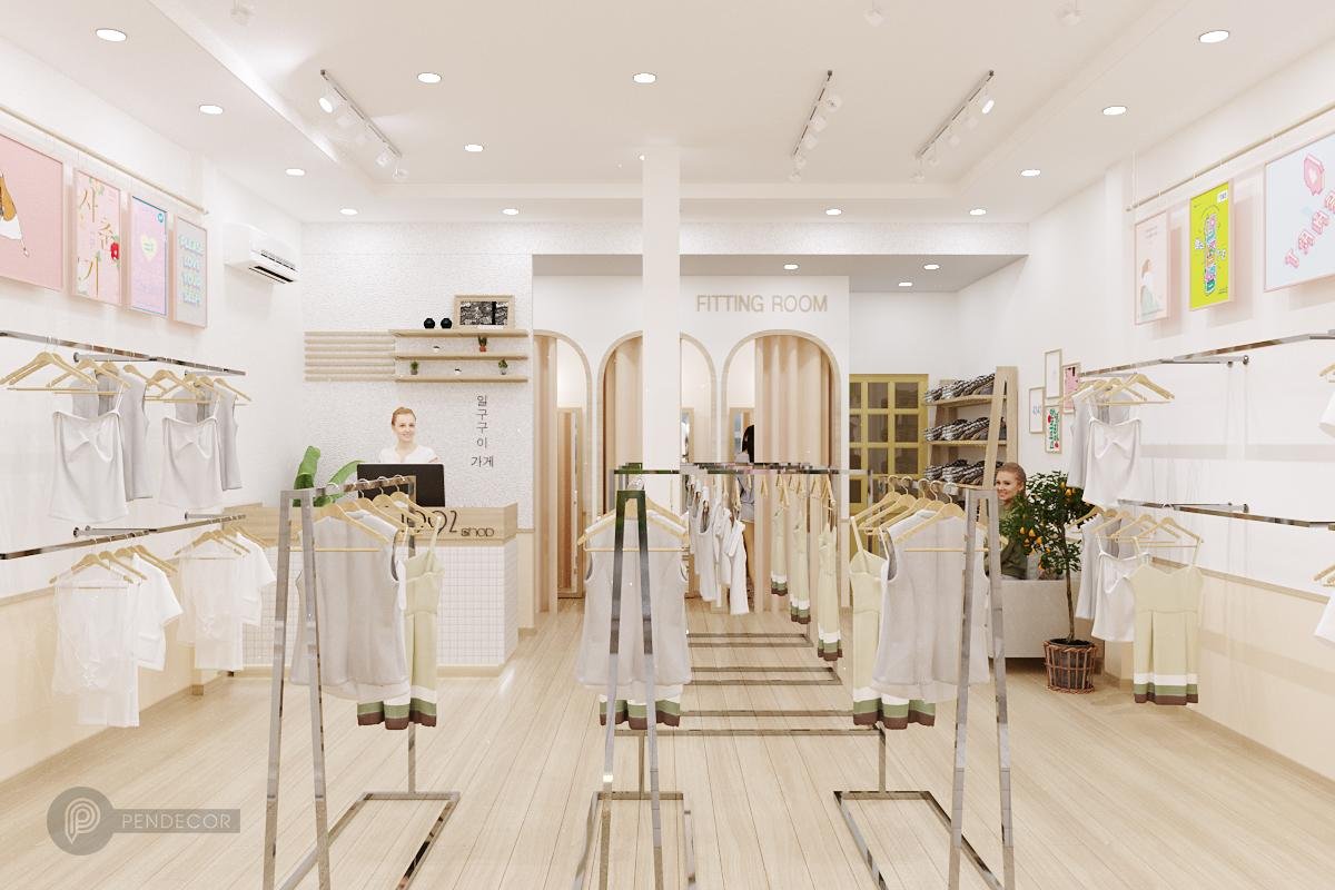 Thiết Kế Shop Thời Trang Nữ 1992