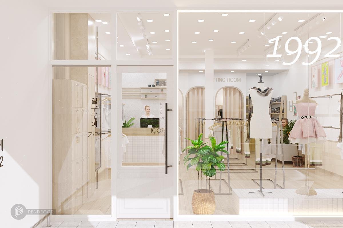 Thiết Kế Shop Thời Trang Nữ 1992