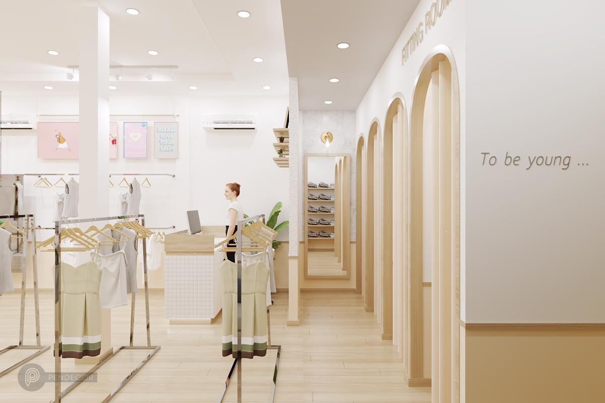 Thiết Kế Shop Thời Trang Nữ 1992