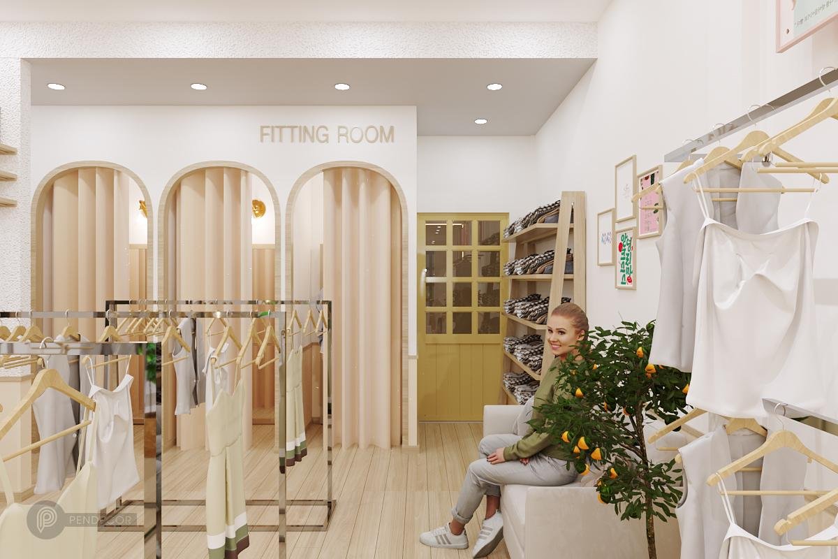 Thiết Kế Shop Thời Trang Nữ 1992