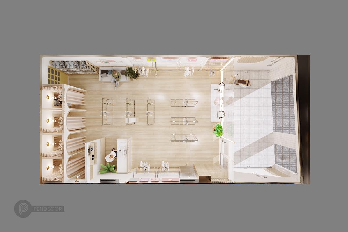 Thiết Kế Shop Thời Trang Nữ 1992