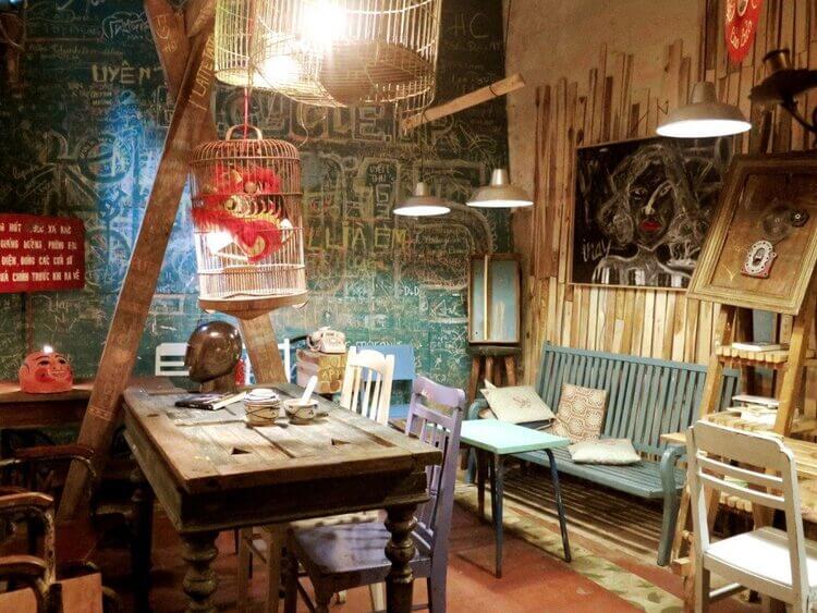 Phong cách quán cafe những năm 90 đem lại sự nhẹ nhàng và bình yên