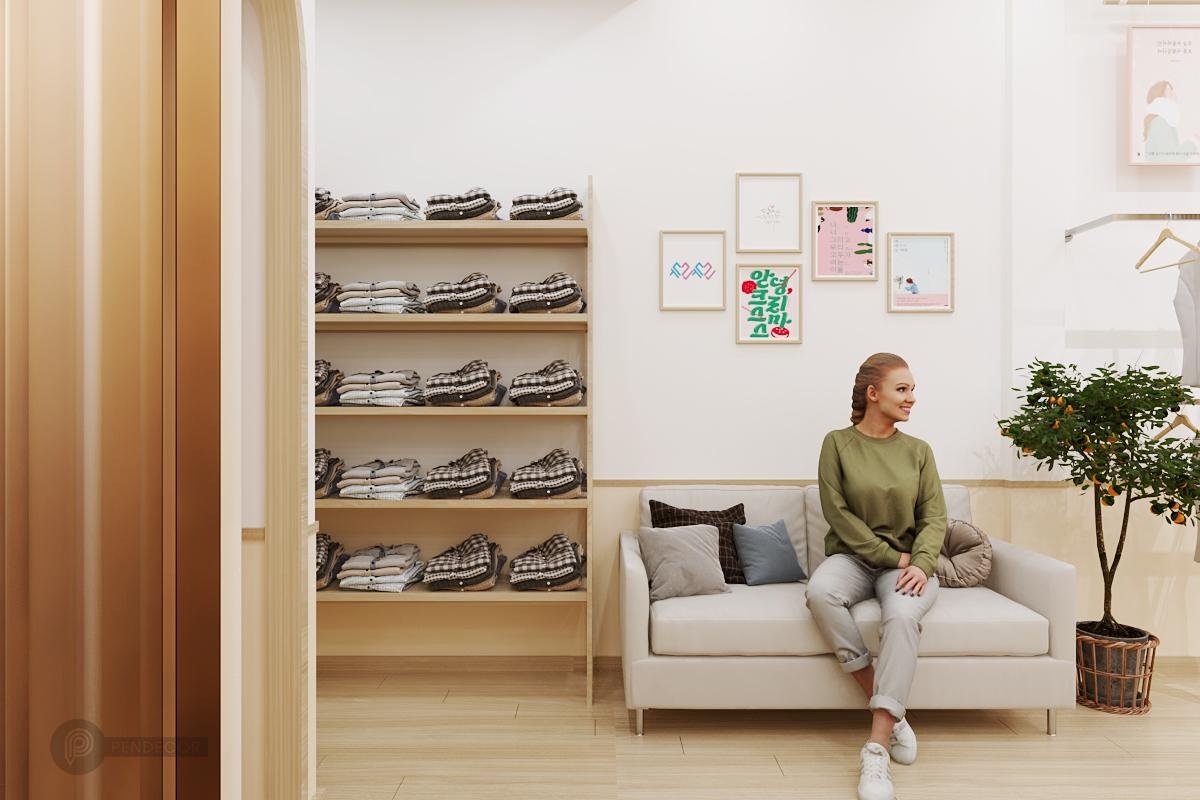 Thiết Kế Shop Thời Trang Nữ 1992