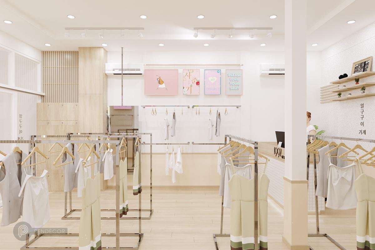Thiết Kế Shop Thời Trang Nữ 1992