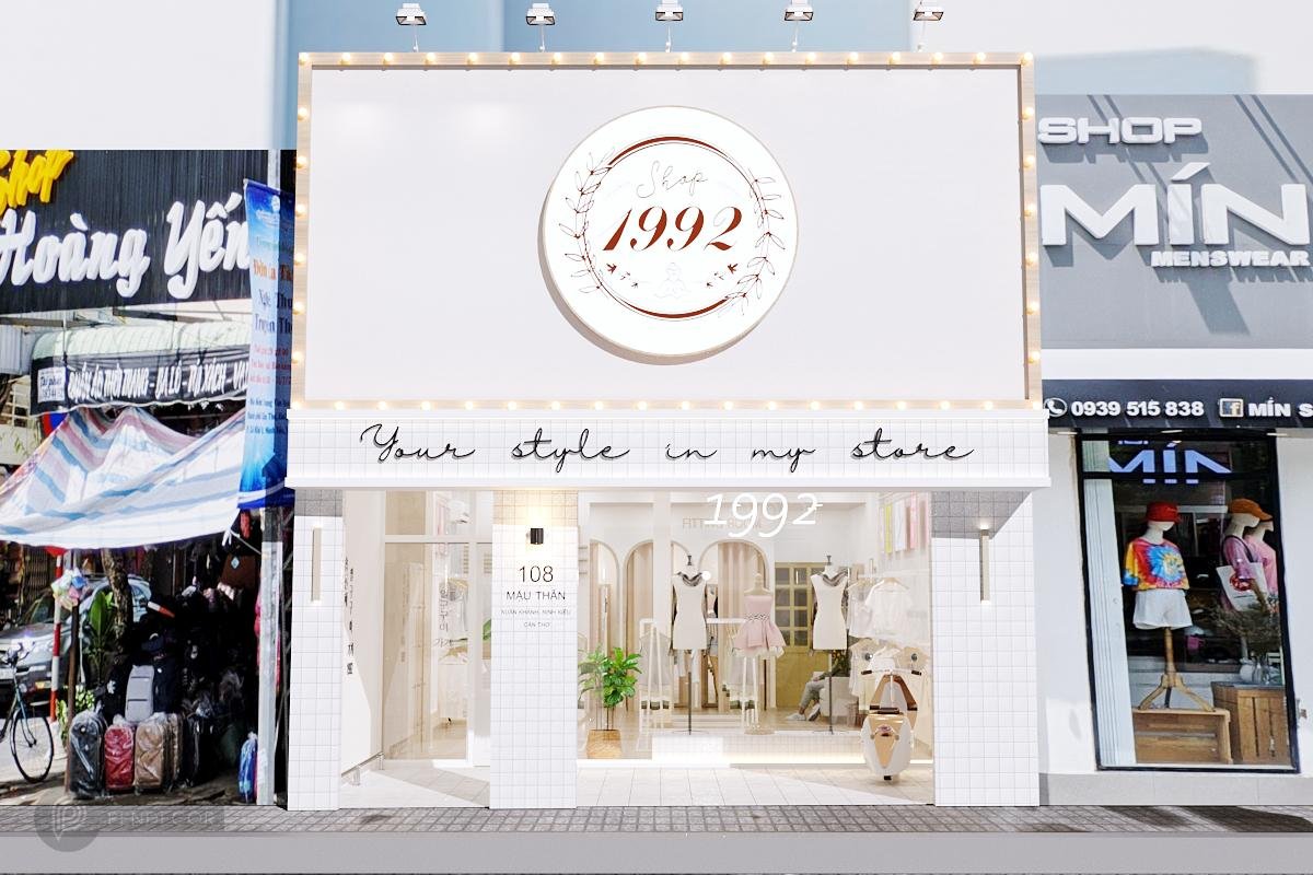 Thiết Kế Shop Thời Trang Nữ 1992