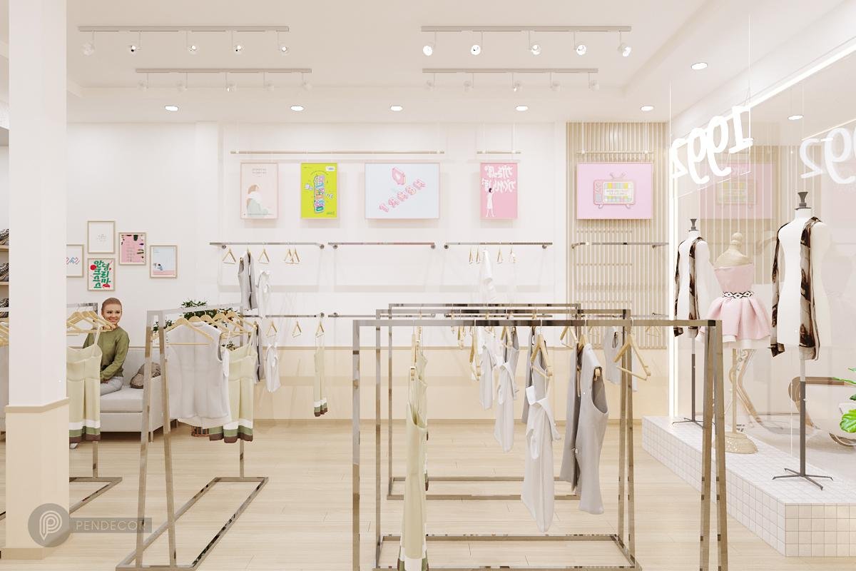 Thiết Kế Shop Thời Trang Nữ 1992