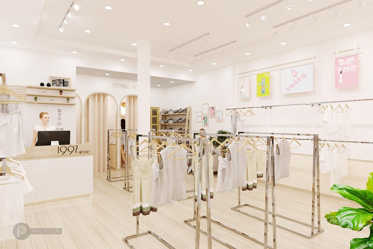 Thiết Kế Shop Thời Trang Nữ 1992