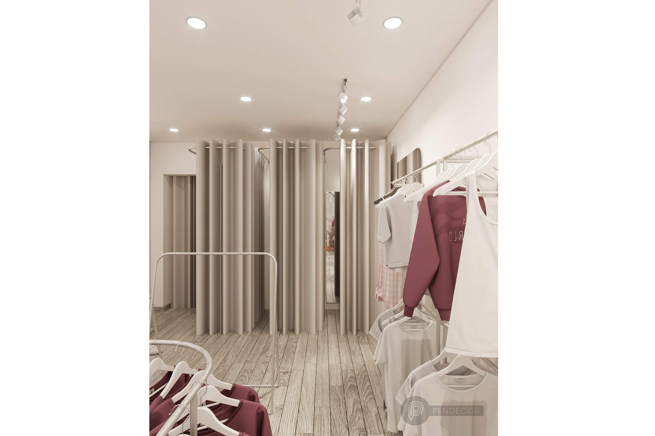 Thiết Kế Shop Thời Trang Nữ Bou Clothing