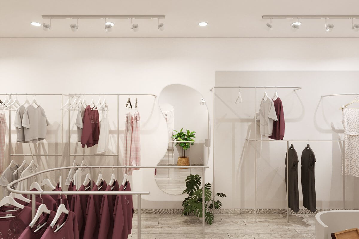 Thiết Kế Shop Thời Trang Nữ Bou Clothing