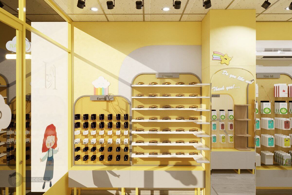 Thiết Kế Shop Phụ Kiện Nahun