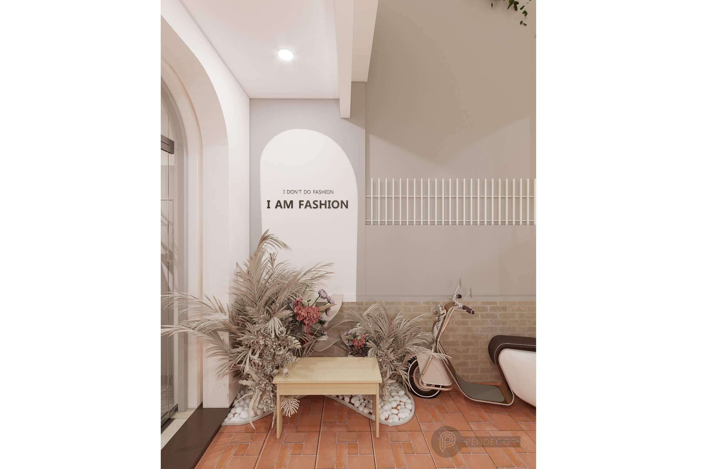 Thiết Kế Shop Thời Trang Nữ Bou Clothing