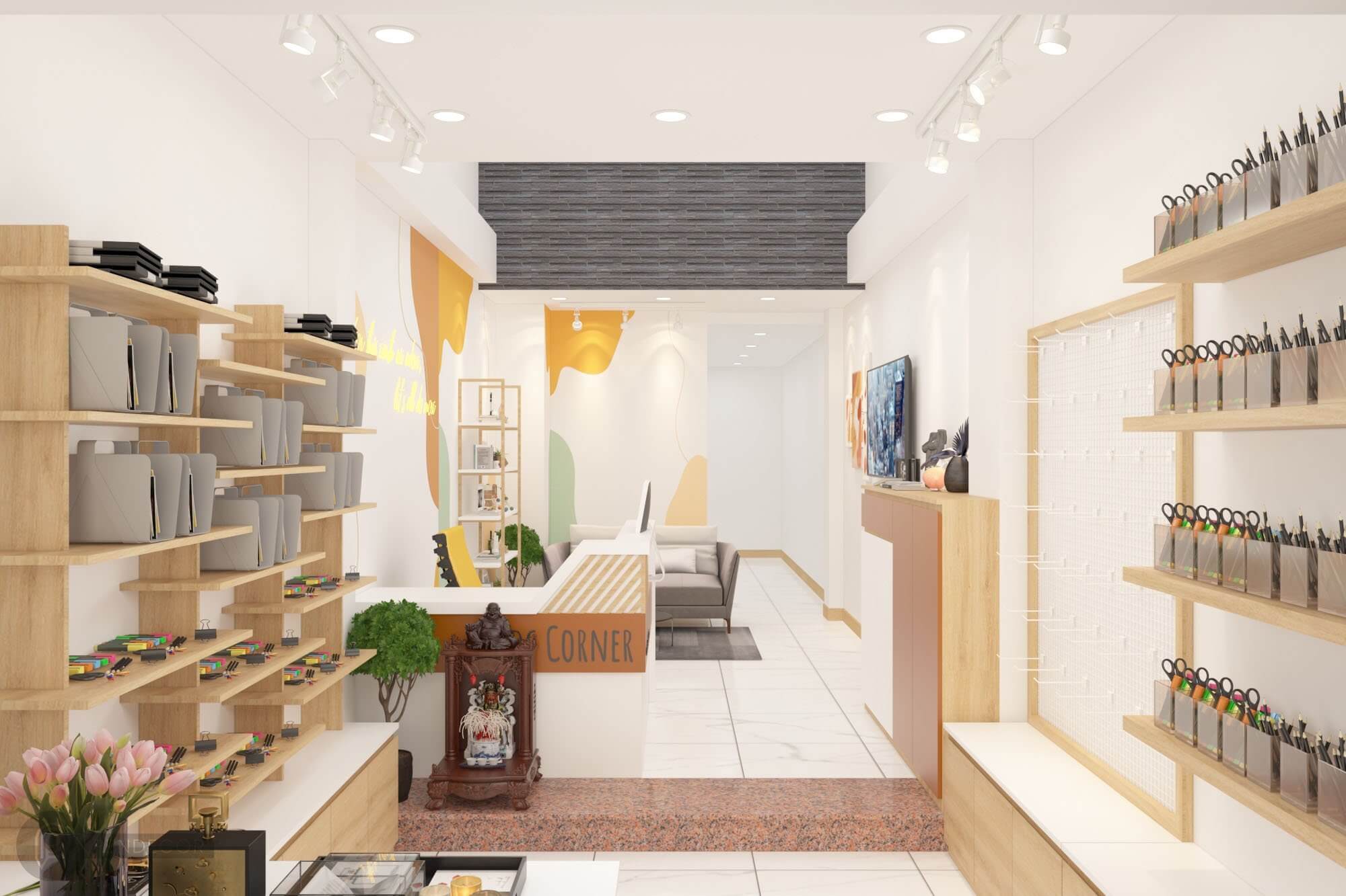 Thiết Kế Shop Phụ Kiện Soc Corner