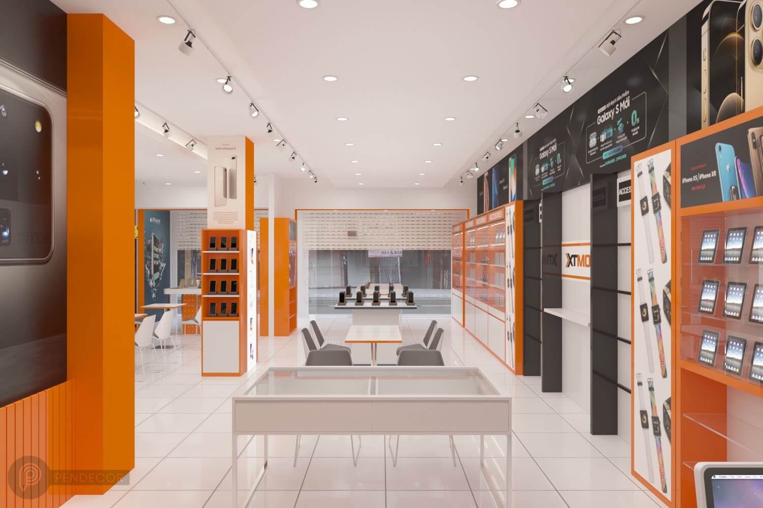 Thiết Kế Shop Điện Thoại X Mobile