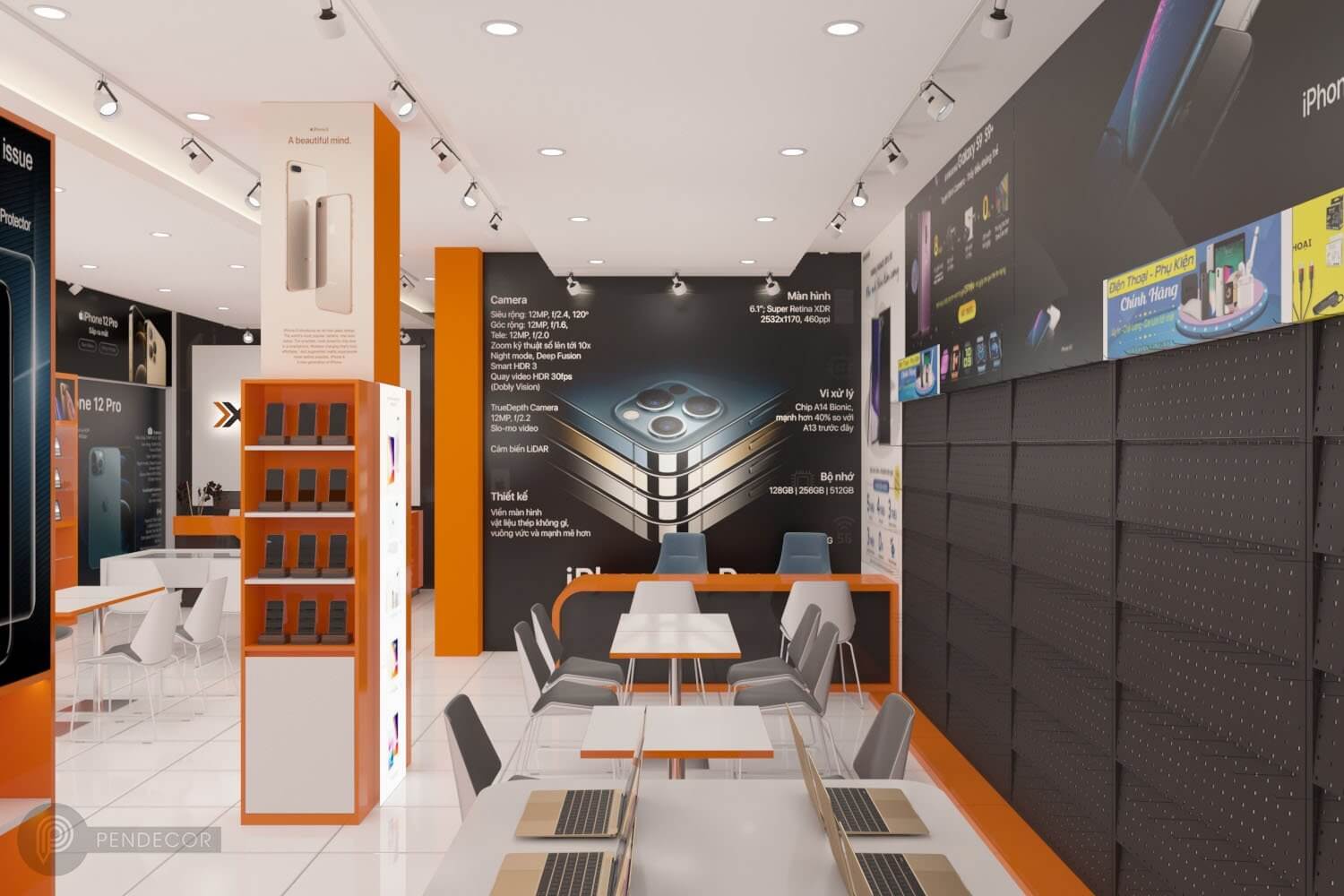 Thiết Kế Shop Điện Thoại X Mobile