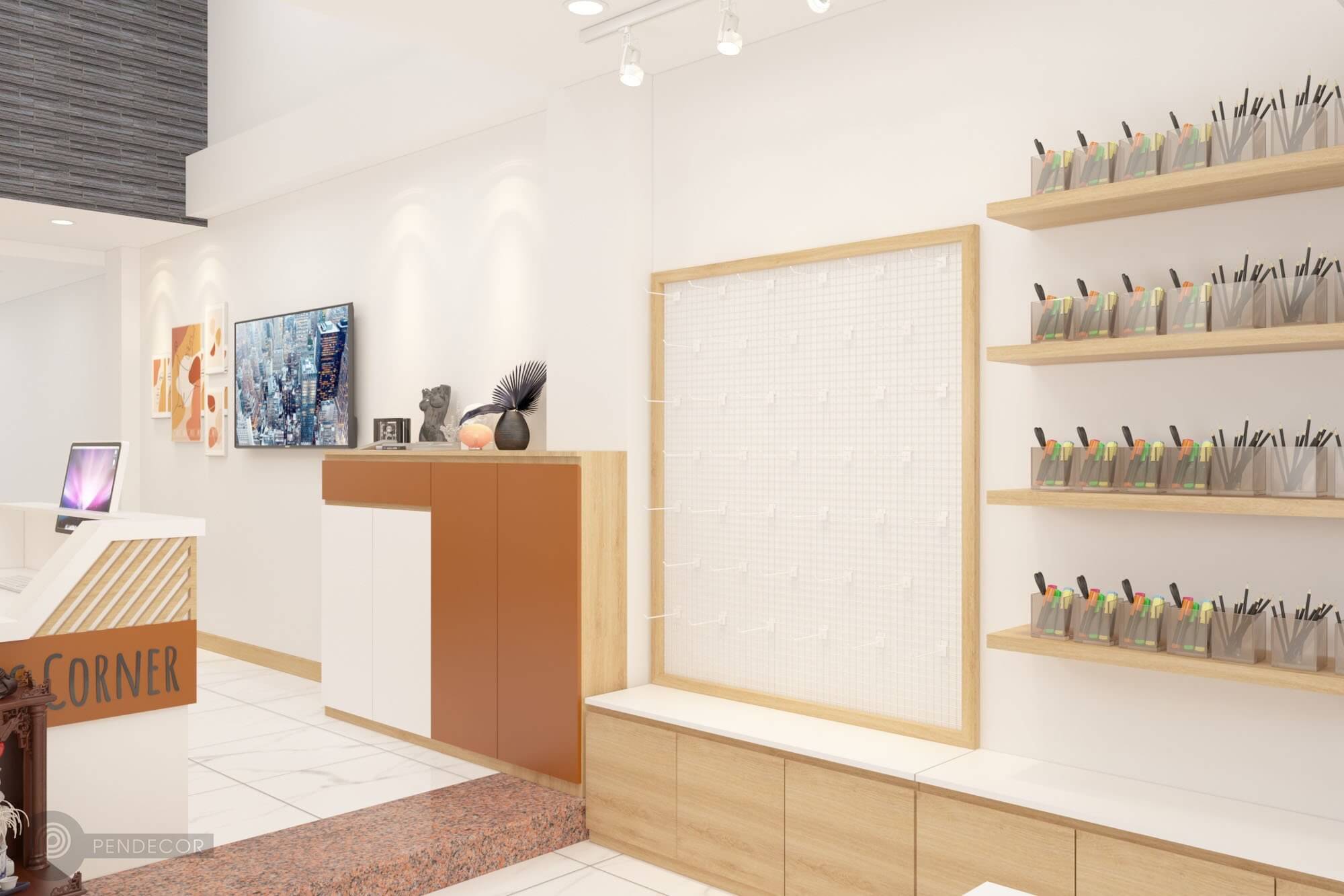 Thiết Kế Shop Phụ Kiện Soc Corner