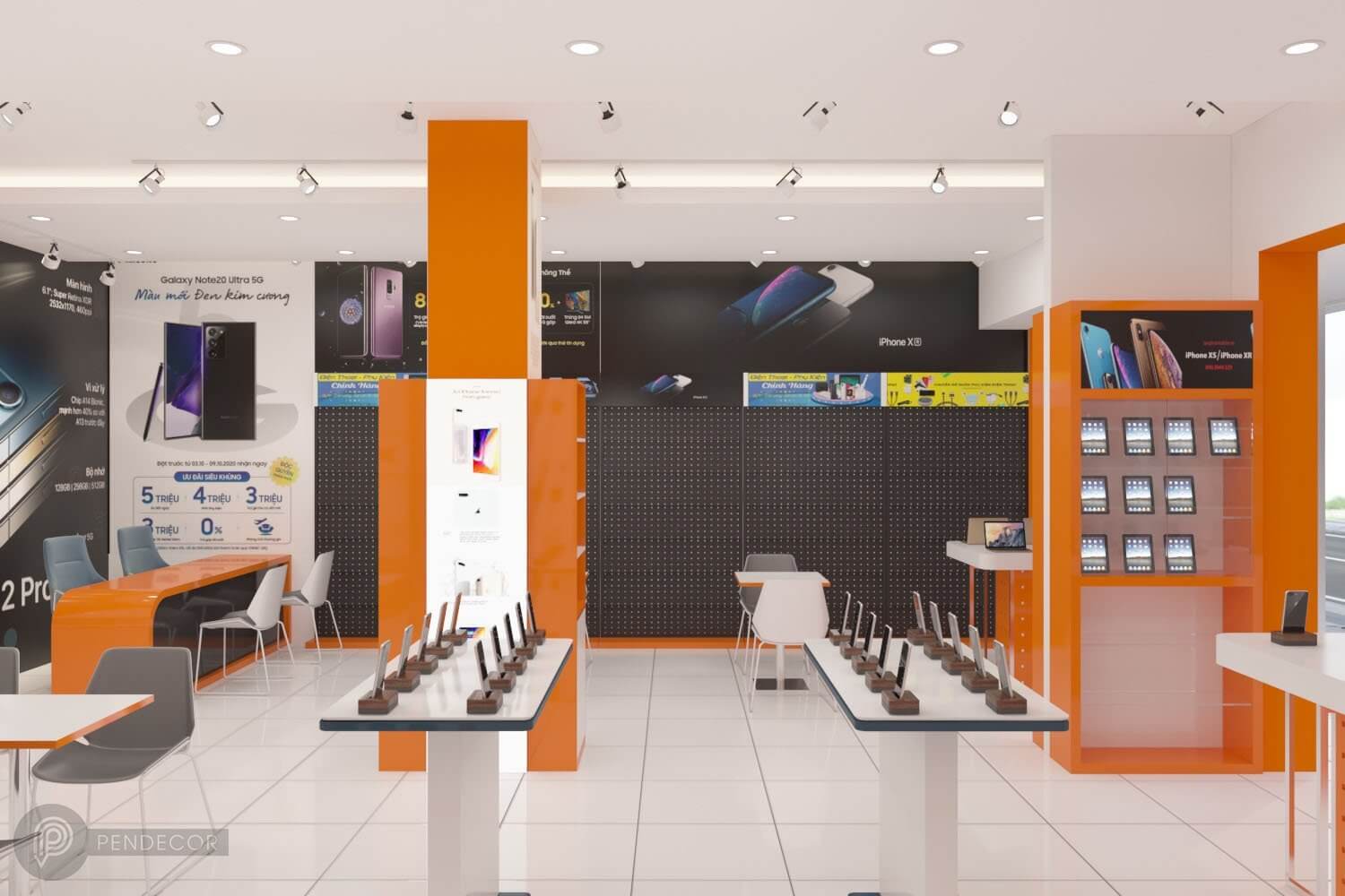 Thiết Kế Shop Điện Thoại X Mobile